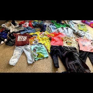 3T toddler boys LOT OF CLOTHING NWOT